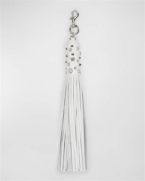 versace medusa tassel bag charm|Versace Medusa Spike Studded Tassel Charm .